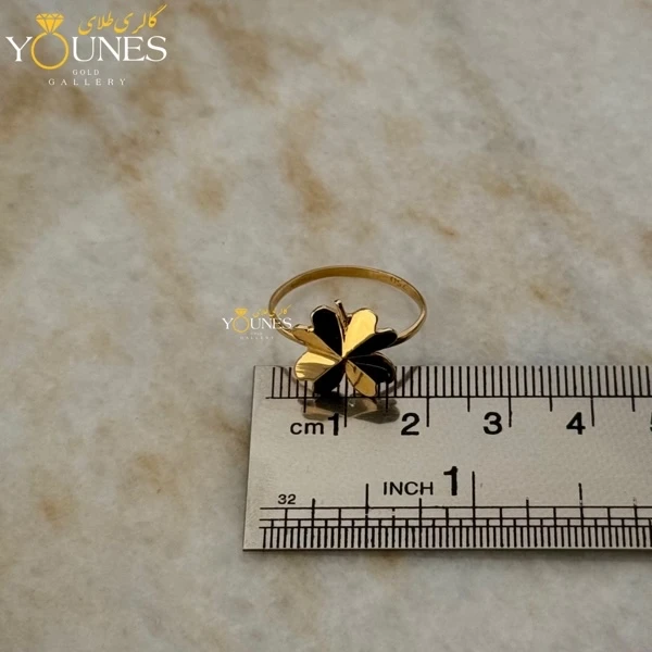 انگشتر طلا شبدر